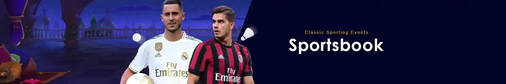 Sports betting banner on PH947 homepage